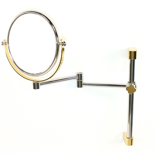Makeup Mirror, Windisch 99140, Wall Mounted Double Face 3x, 5x, 5xop, or 7xop Magnifying Mirror 99140